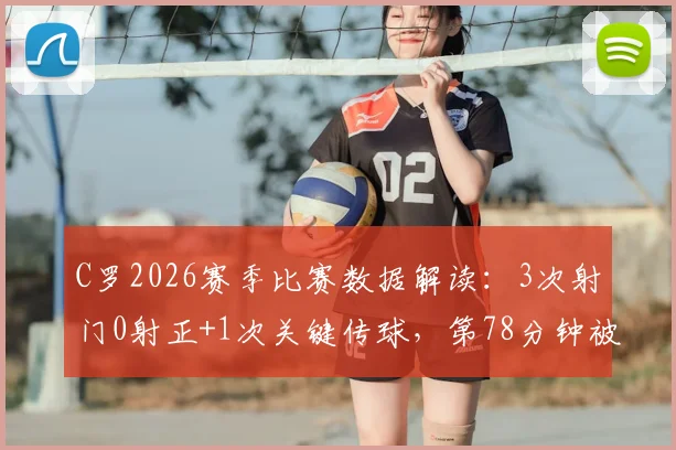 C罗2026赛季比赛数据解读：3次射门0射正+1次关键传球，第78分钟被换下背后的战术考量