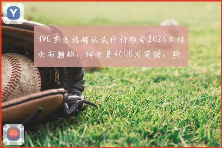 HWG罗马诺确认武什科维奇2026年转会布赖顿，转会费4600万英镑，热刺后防面临重组